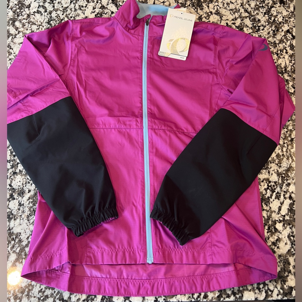 Pearl Izumi Women's Purple and Black Jacket